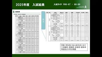 高校教員向け入試説明会の内容