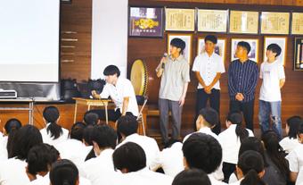 市や高校と連携し選挙啓発活動